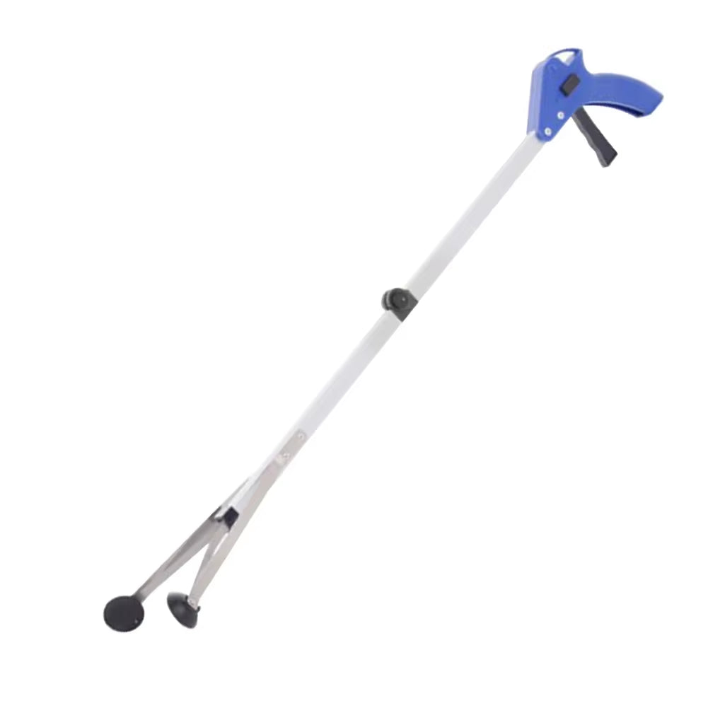1/2/3Pcs Folding Garbage Picker Household Aluminum Alloy Trash Grabber Waste Leaves Pick Cleaning up Clip Garden Cleaning Tool