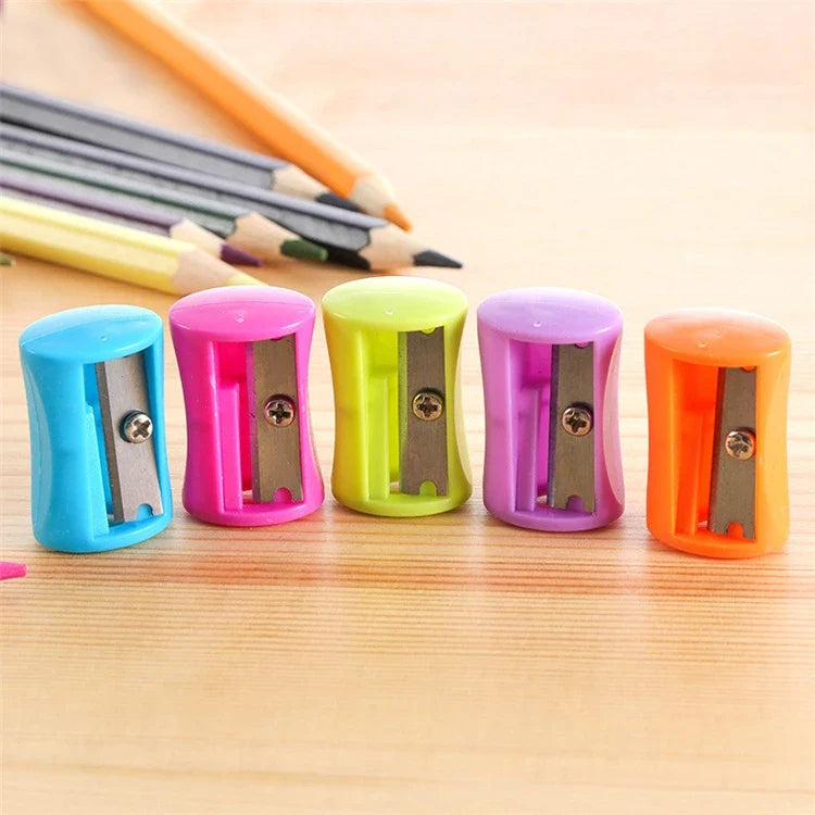 Electric Sharpener Assembly Desktop Automatic Pencil Sharpener Suitable to Pencils (6-8Mm) for Students School Office Stationery