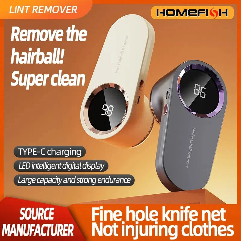 Lint Remover USB Charging Electric Pellet Machine Hair Ball Lint Trimmer Portable Electric Clothes Lint Machine High-Speed Moto